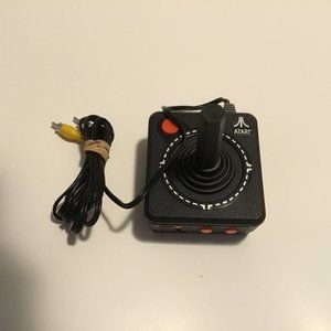 Jakks Pacific Video TV Plug And Play Game Black Atari Joy Stick Controller Works